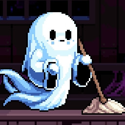 Ghost Janitor - HIRED achievement icon